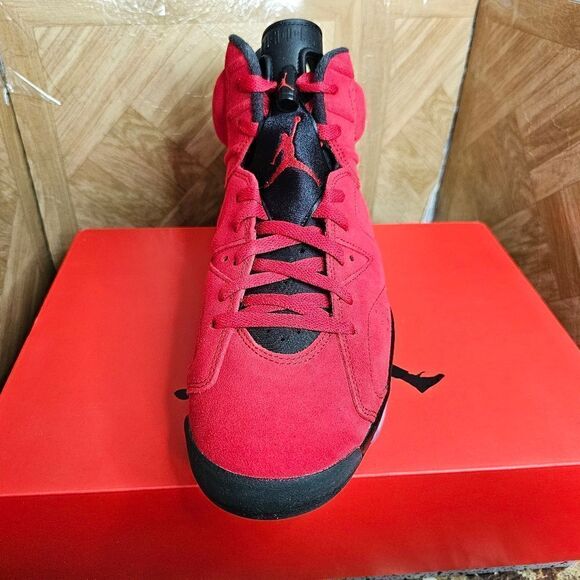 NEW Air Jordan 6 men\'s varsity red basketball shoes authentic size 10.5 main image 5